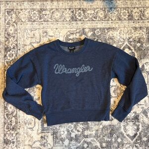 Wrangler Retro Navy Sweatshirt